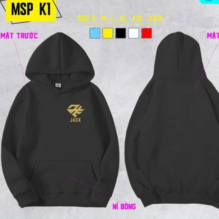 Áo Jack Đóm ❤ Freeship ❤ Giảm Ngay 10K Khi Nhâp [ AO JACK ] - Áo Hoodie Jack Có Đủ Size