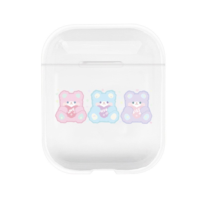 Case Airpods Ba Con Gấu cho AirPods 1/2/Pro - airpod case