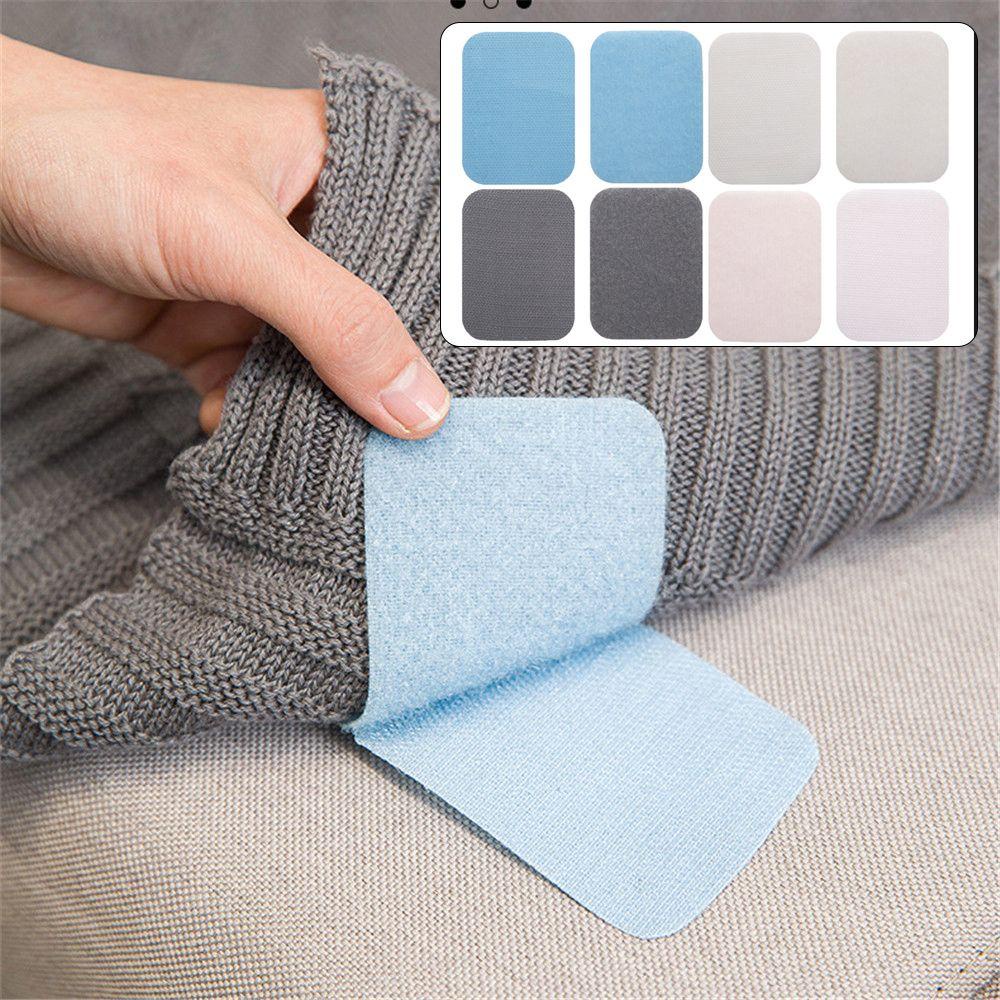 Set 10 Cặp Miếng Dán Giá Đỡ Đệm Ghế Sofa Tự Dính Hai Mặt Chống Trượt