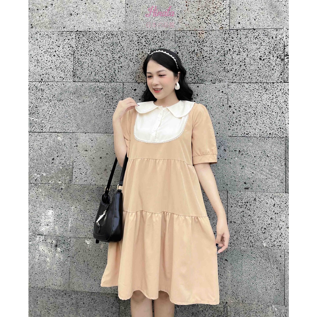 Đầm bầu Babydoll HINATA - phối nơ dễ thương DB033