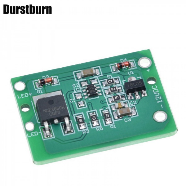 Mô Đun Cảm Biến Công Tắc Cảm Ứng 12V Kèm Rơ Le DC 6-20V 3A Chuyên Dụng