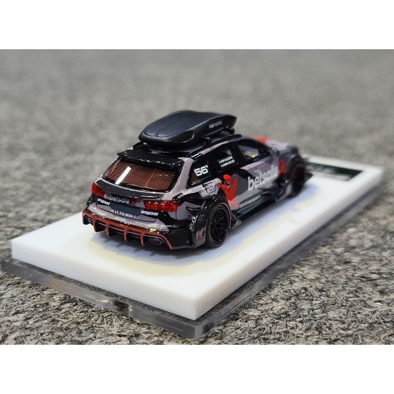 Xe Mô Hình Audi RS6 DTM 56 1:64 HPI64 ( Xám Camo )