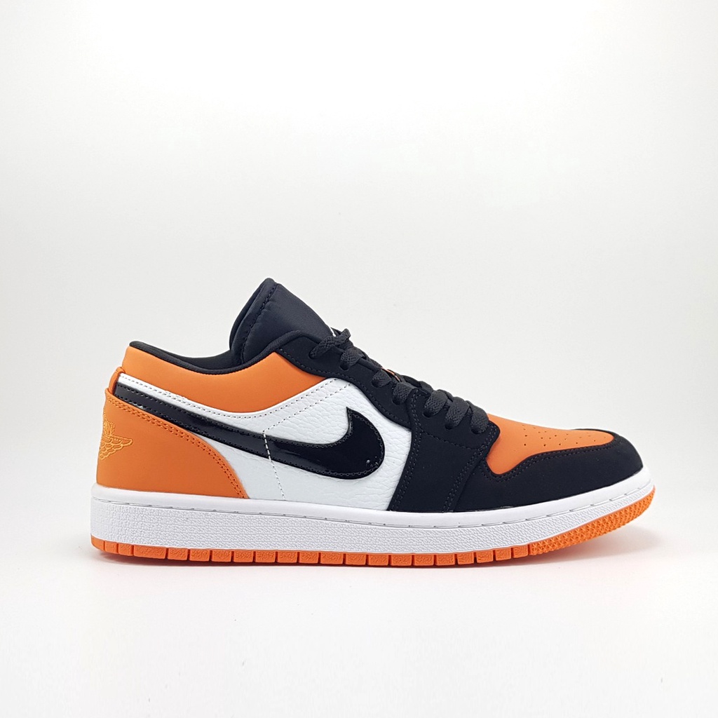 Giày Sneaker thấp cổ Jordan 1 Low Retro Black/Orange