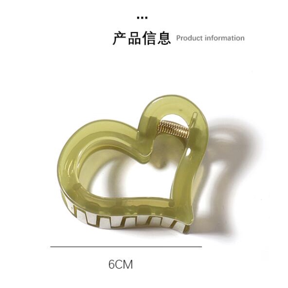 Kẹp Tóc Hình Trái Tim Nhỏ Xinh Thiết Kế Mới Thời Trang Theo Phong Cách Hàn Quốc Cho Bé Gái