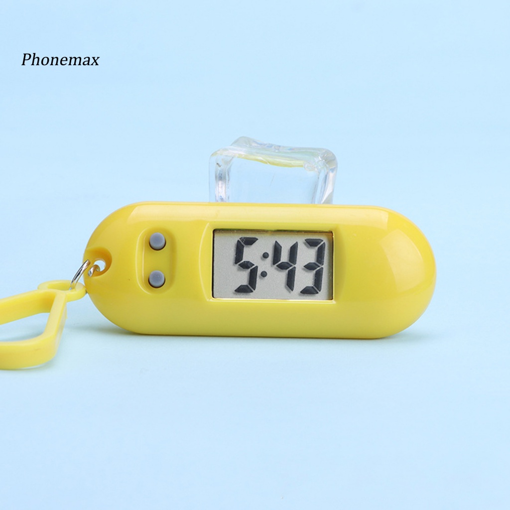 Đồng Hồ Điện Tử Mini Để Bàn Chạy Pin Cho Thư Viện