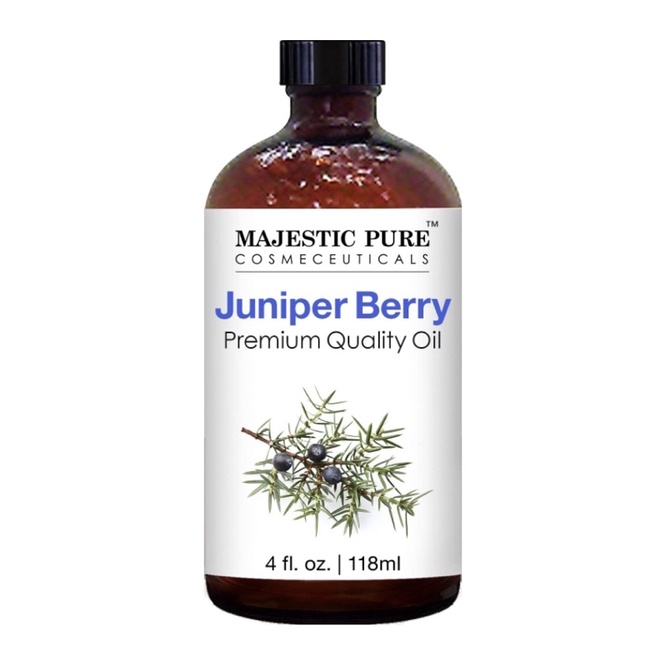 Tinh dầu bách xù cao cấp tự nhiên Majestic Pure Juniper berry Oil 118ml USA