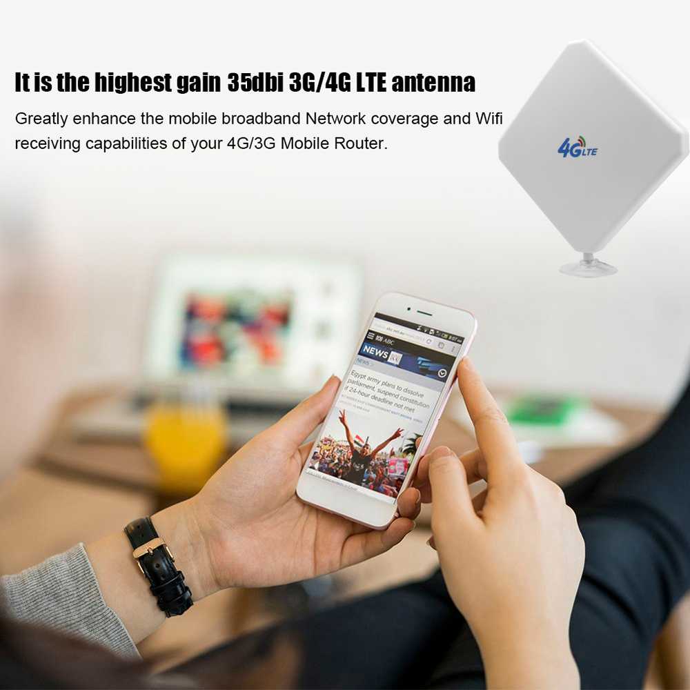 Ăng Ten Khuếch Đại Tín Hiệu 4g / 3g 35dbi Lte | BigBuy360 - bigbuy360.vn