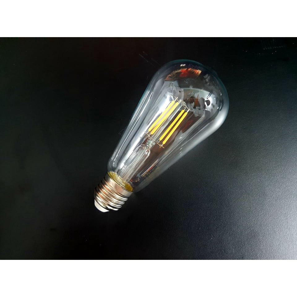 ĐÈN LED EDISON ST64 MÀU VÀNG, TIẾT KIỆM ĐIỆN, TRANG TRÍ NỘI THẤT, ĐẸP, TIẾT KIỆM ĐIỆN
