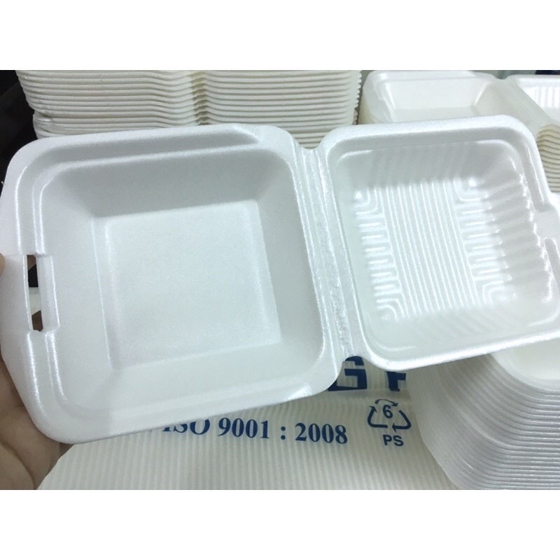 10 cái - Hộp đựng xôi Mekông vuông