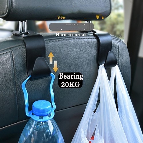 Set 4 Móc Treo Đồ Gắn Lưng Ghế Xe Hơi Tiện Dụng