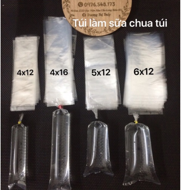 1kg Túi bóng làm sữa chua, làm kem túi tientienshop