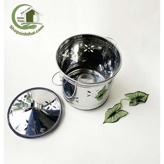 Lò đốt tiền vàng mã - đốt giấy tiền vàng bạc - lò đốt sưởi ấm inox