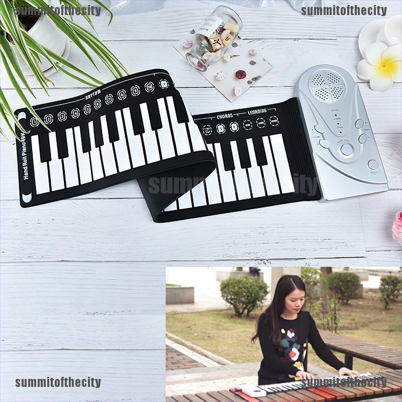 TRANG portable 49 keys roll-up piano usb keyboard conctroller hand electronic piano VN