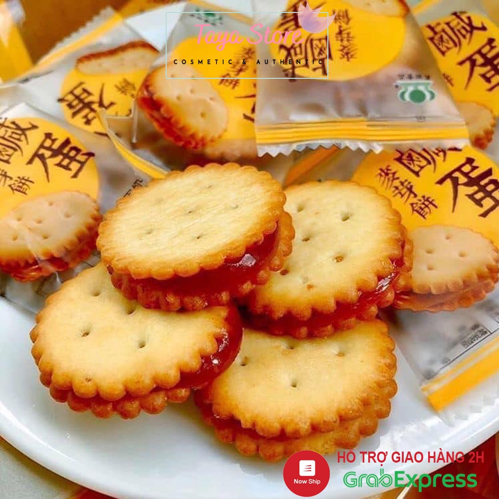 Bánh Quy Trứng Muối Đài Loan Pamiriter Gói 500g