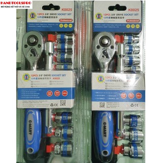 Tuýp bộ 3/8″ 12 chi tiết K0025 C-MART