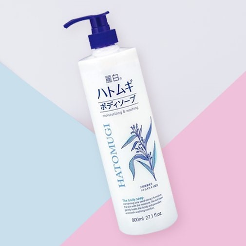 Sữa Tắm Trắng Da HATOMUGI Hạt Ý Dĩ Nhật Bản 800ml | BigBuy360 - bigbuy360.vn