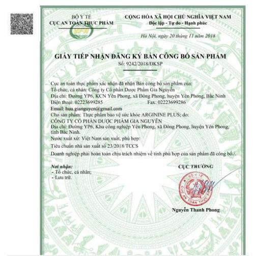 Viên uống bổ gan, hỗ trợ tăng cường sinh lý nam, giải độc gan Arginine Plus 200mg - Hộp 60 viên | BigBuy360 - bigbuy360.vn