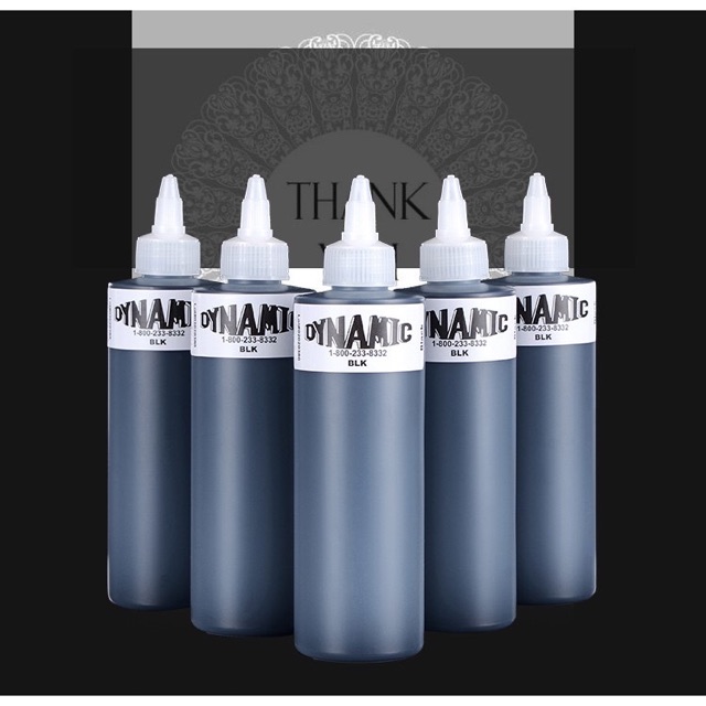 Mực tập xăm chai to 240ml