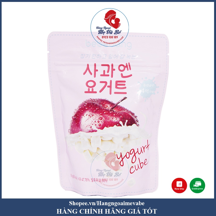 SỮA CHUA khô hoa quả sấy lạnh BEBEDANG Hàn Quốc cho bé