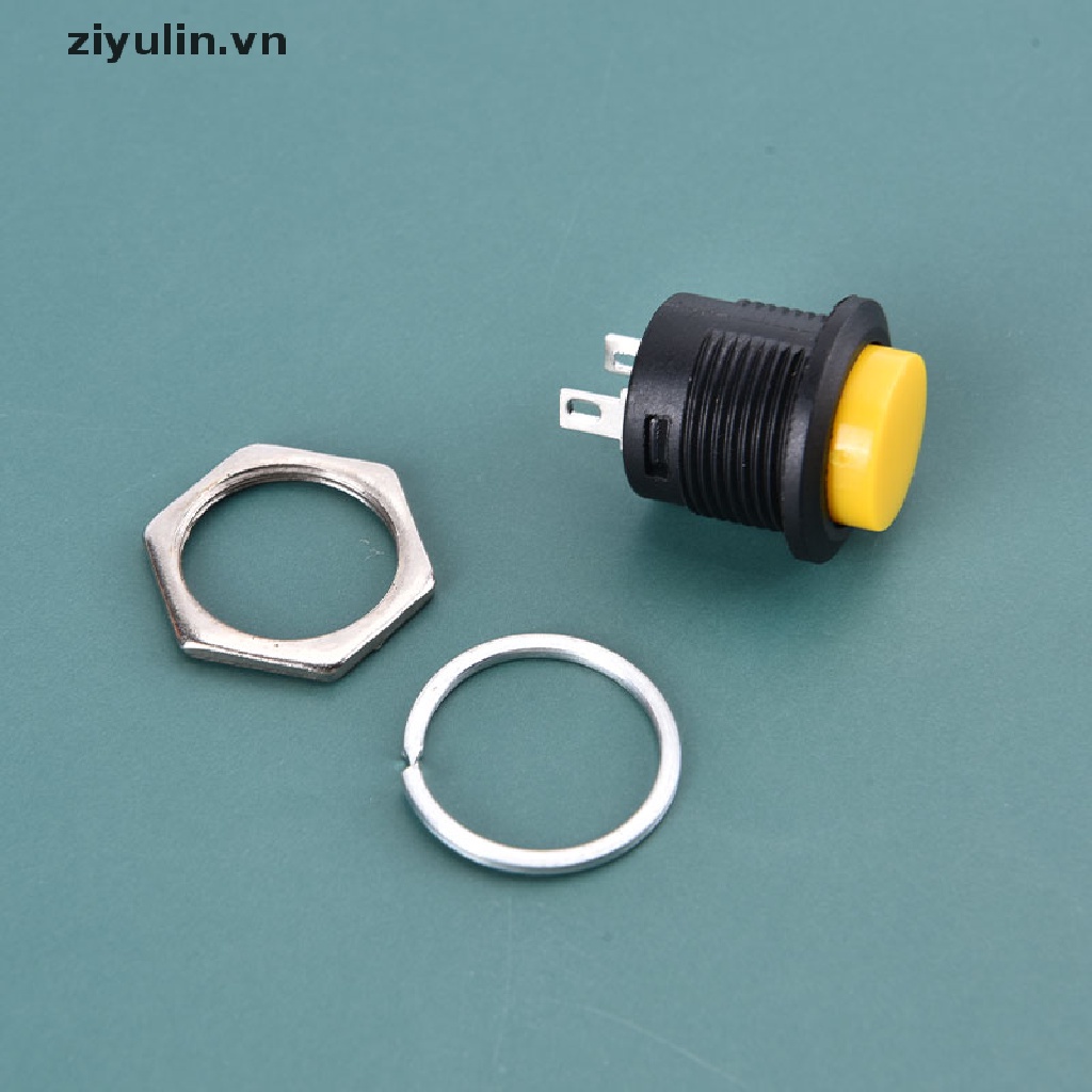 Công Tắc Nhấn Bật / Tắt Đèn LED Xe Hơi ziyulin 16mm 12V-24V Chống Thấm Nước