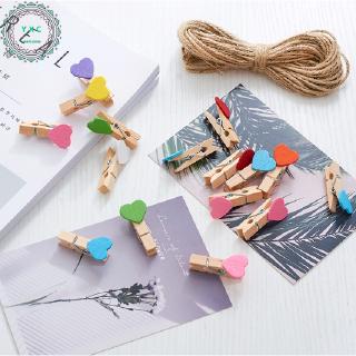 Kẹp ảnh bằng gỗ dễ thương
