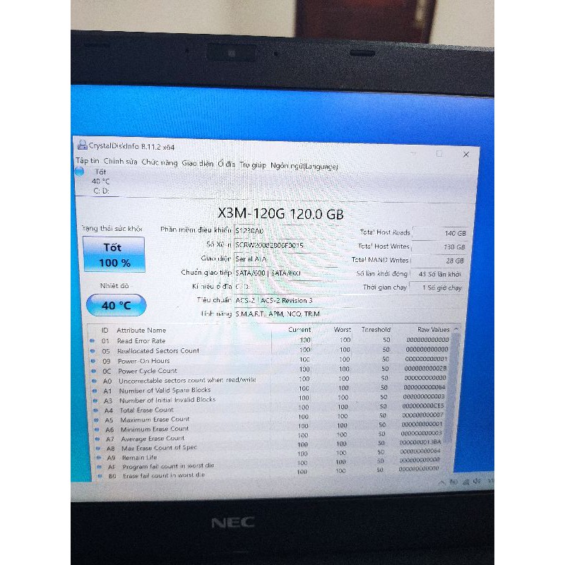 Laptop NEC màn 2k giá rẻ