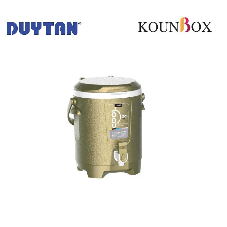 Bình Đá Icool Duy Tân Có Vòi 6 Lít/ 8 Lít/ 10 Lít Màu Nhũ