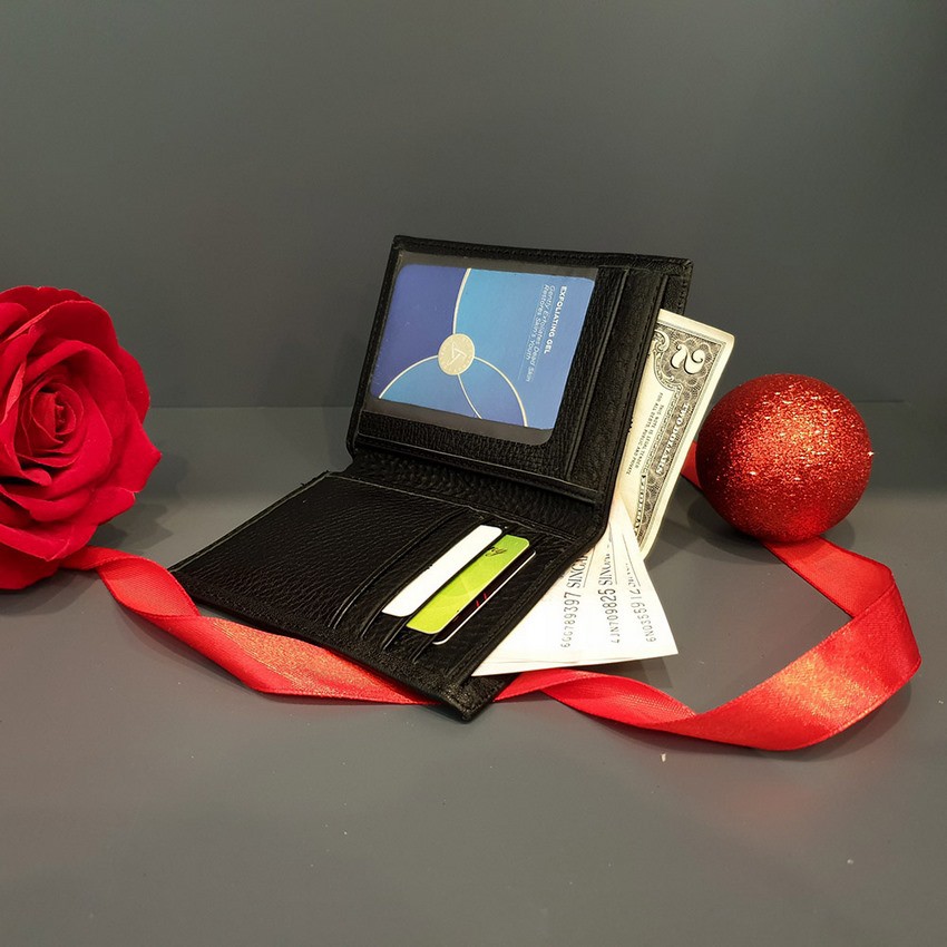 Combo NHẬP KHẨU Thắt lưng và ví  nam da bò - Bảo hành 3 năm