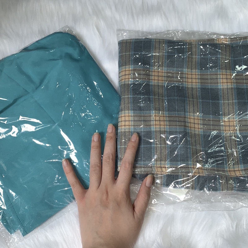 Set đầm caro bigsize có sẵn Size XL