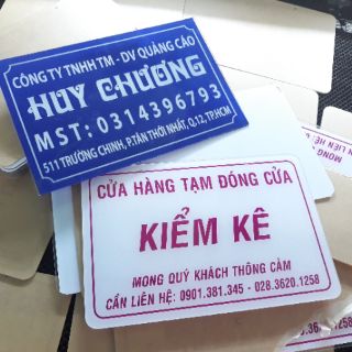 Bảng mica công ty🍀sỉ & lẻ