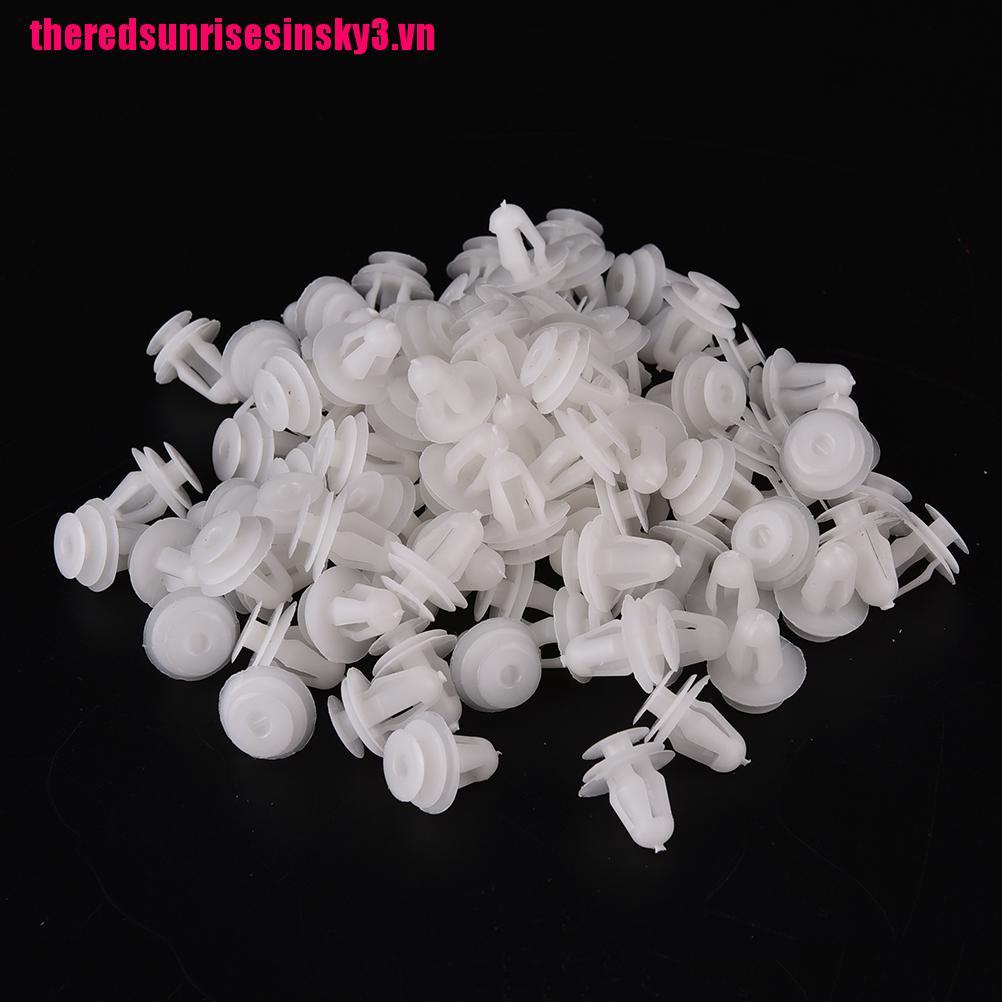Bộ 100 Đinh Tán Nhựa 8.2mm Chuyên Dụng Cho Xe Hơi