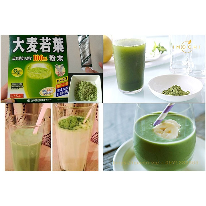 Bột Lúa Mạch Non Grass Barley Nâng Cao Sức Khỏe, Cung Cấp Vitamin Khoáng Chất Nhật ( DATE T2026 )