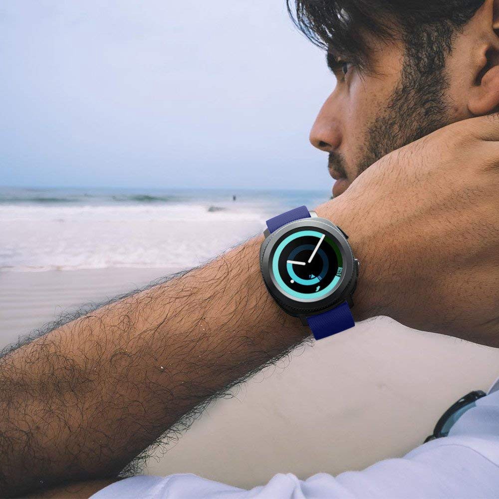 Dây đeo silicon cho đồng hồ thông minh Samsung Gear Sport S4