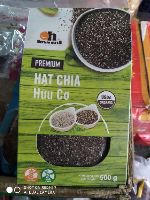 Hạt chia đen - hạt chia hữu cơ - bán lẻ 100g | BigBuy360 - bigbuy360.vn