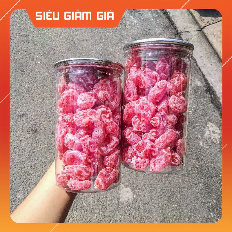 Xí Muội Đào Hồng Phấn - Ô Mai Đào Chua Ngọt