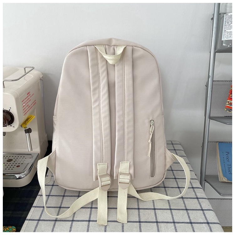 Balo Trơn Basic Ulzzang Màu Pastel B05