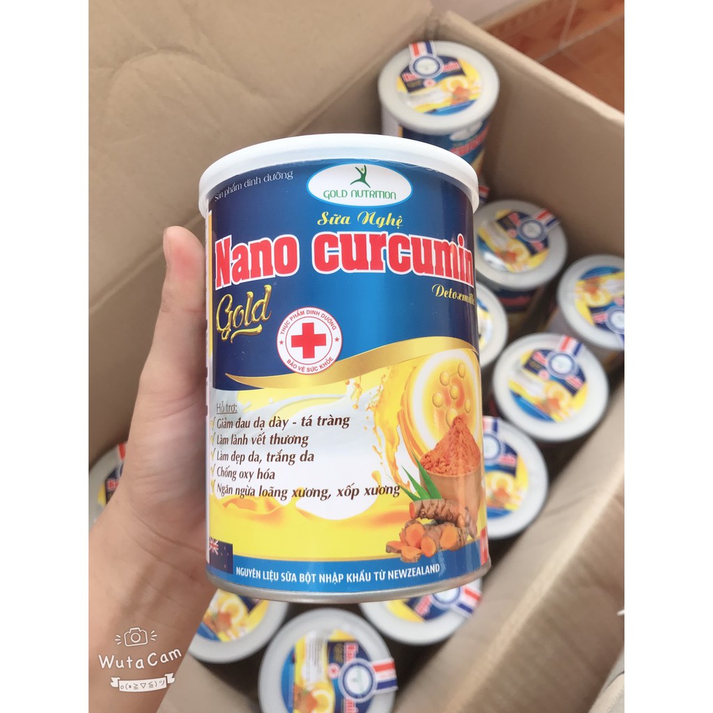 Sữa nghệ nano curcumin gold