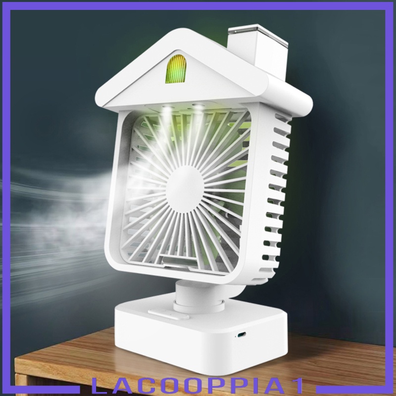 [LACOOPPIA1] Portable Mini Air Conditioner Water Cooling Fans for Bedroom Kitchen