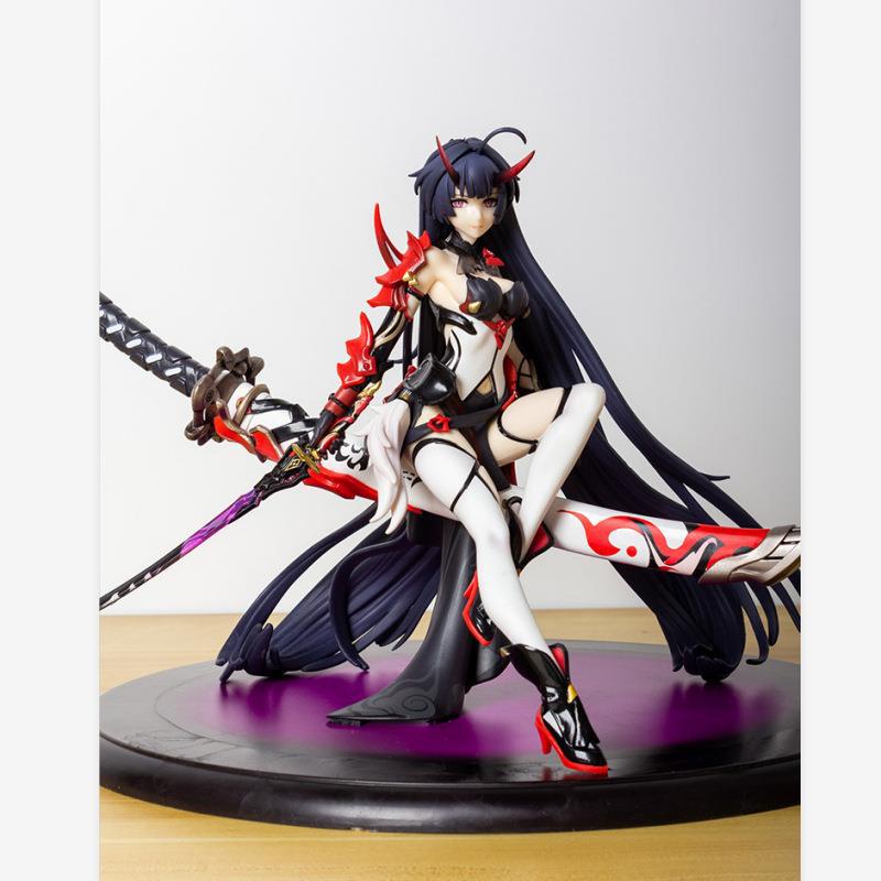 Mô Hình Nhân Vật Raiden Mei Kiana Kaslana Bằng PVC 25cm