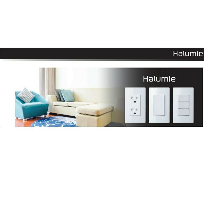 Mặt Halumie dùng cho thiết bị âm tường M1-M6