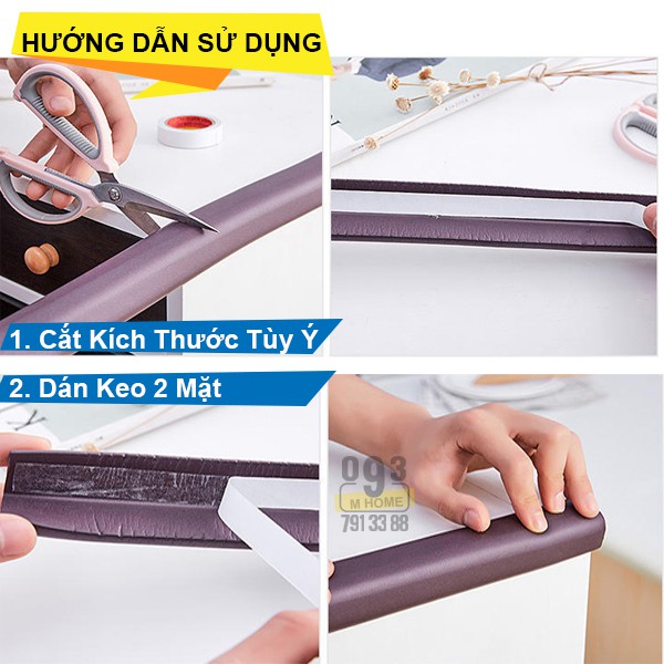 Combo 4 Bịt Góc Bàn Ghế Cạnh Bàn, Dụng Cụ Chặn và Bịt Góc