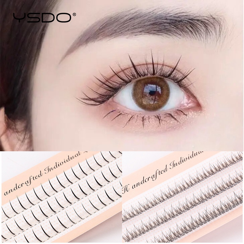 1 Hộp Lông Mi Giả Ysdo Tự Nhiên Kiểu Đuôi Cá