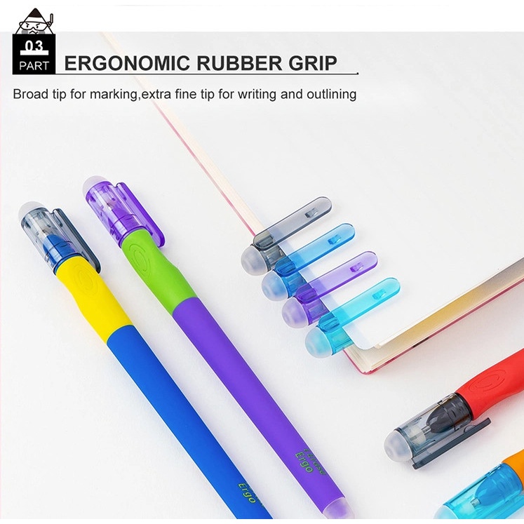 Bút tẩy loại tốt AKPB 7575 nét 0.5 màu xanh hàng chính hãng M&G tay cầm định vị có 2 đầu tẩy