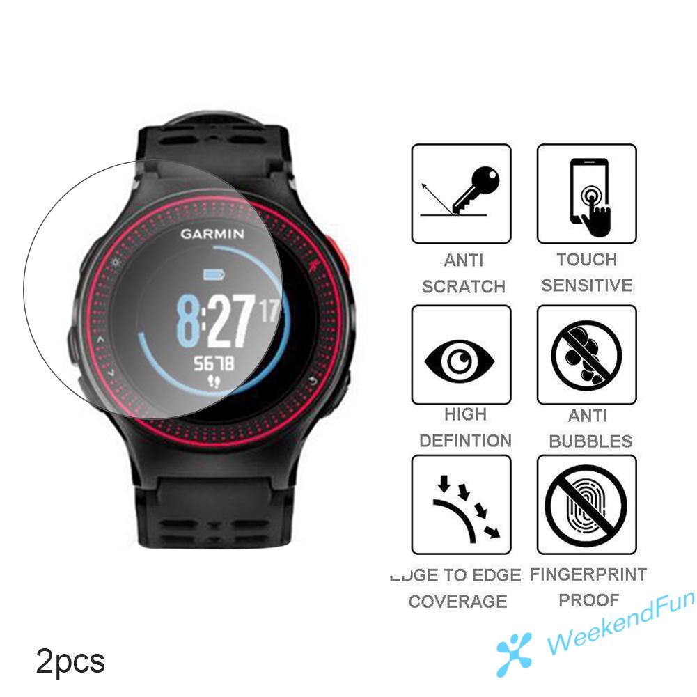 Bộ 2 Kính Cường Lực Chống Va Đập Chống Xước Cho Đồng Hồ Thông Minh Garmin Forerunner 245