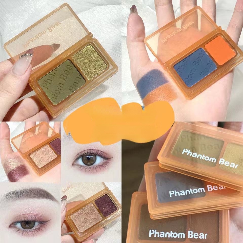 [Hàng mới về] Bảng phấn mắt lì hai màu hiệu ứng bền màu dành cho người mới bắt đầu | BigBuy360 - bigbuy360.vn