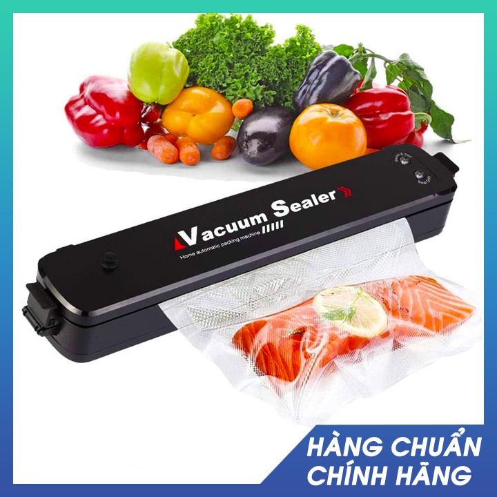 [Tặng Kèm 10 Túi] Máy hút chân không Vacuum Sealer bảo quản thực phẩm, giữ đồ ăn luôn tươi ngon