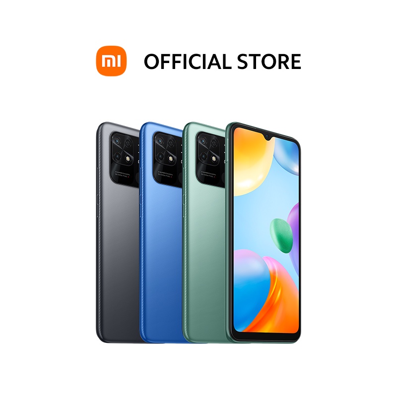 Điện thoại Xiaomi Redmi 10C 4+128GB pin lớn 5000mAh hàng chính hãng nguyên seal