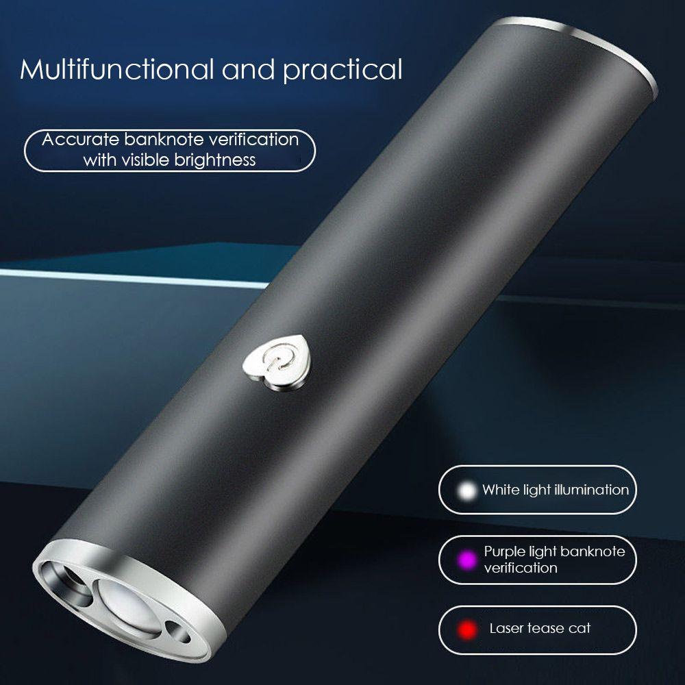 Đèn Pin Mini Ánh Sáng Tím Dùng Để Kiểm Tra Tiền