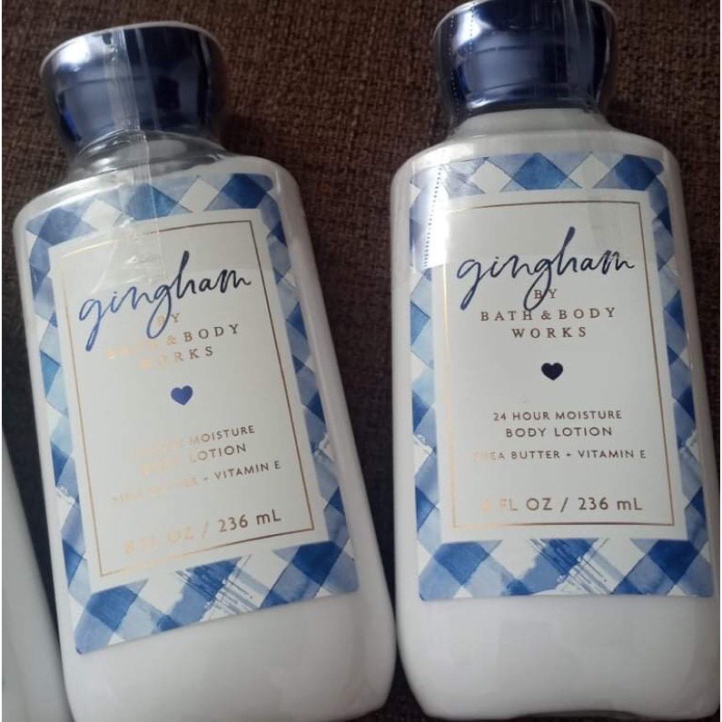 Lotion dưỡng thể Bath and Body Works Japanese Cherry Blossom, Gingham, Dark kiss, Twinling Night,