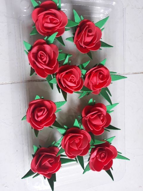 Hoa hồng xốp 3,5cm